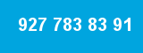 927 783 83 91 927 783 83 91